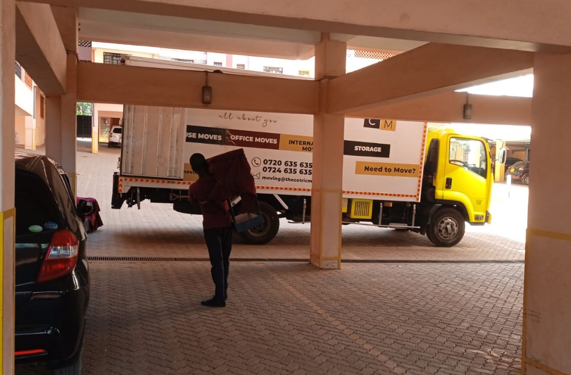 Moving crew packing a moving truck ready for relocation | Centric Movers